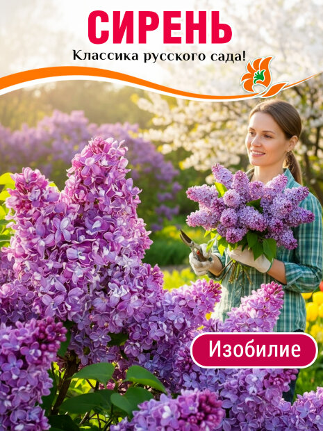 Сирень Изобилие (обыкновенная) саженцы 
